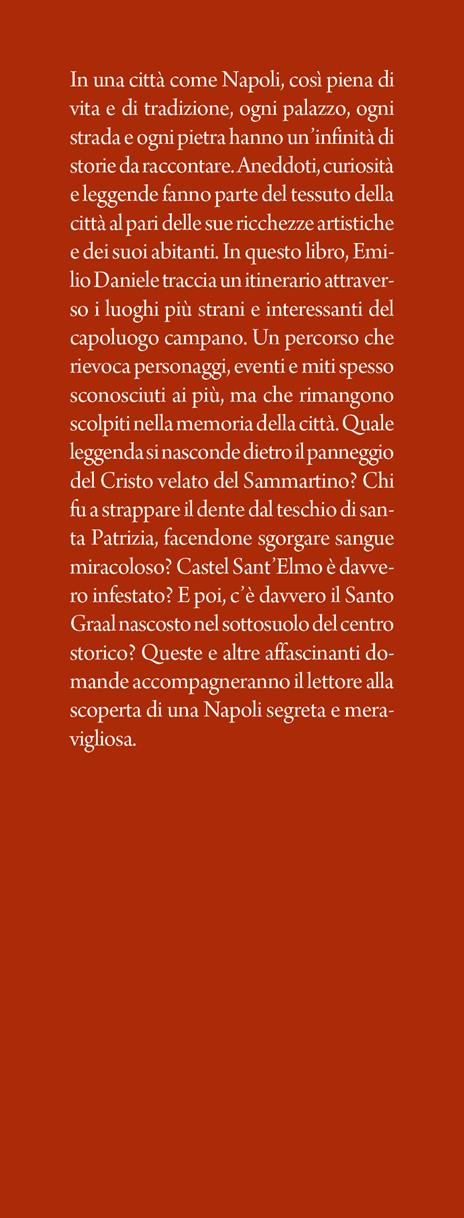 Guida curiosa ai luoghi insoliti di Napoli. Fantasmi, massoni, templi pagani e antiche leggende: i misteri e le bellezze segrete del capoluogo campano - Emilio Daniele - 2