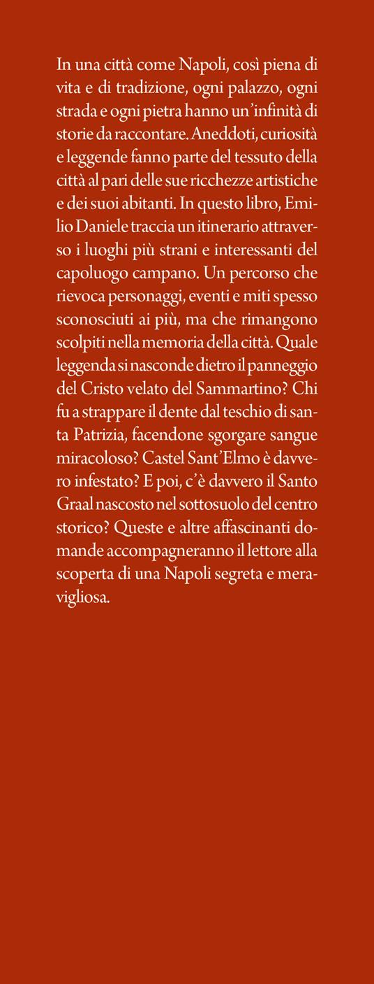 Guida curiosa ai luoghi insoliti di Napoli. Fantasmi, massoni, templi pagani e antiche leggende: i misteri e le bellezze segrete del capoluogo campano - Emilio Daniele - 2