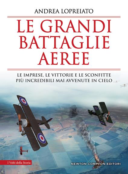 Le grandi battaglie aeree. Le imprese, le vittorie e le sconfitte più incredibili mai avvenute in cielo - Andrea Lopreiato - copertina