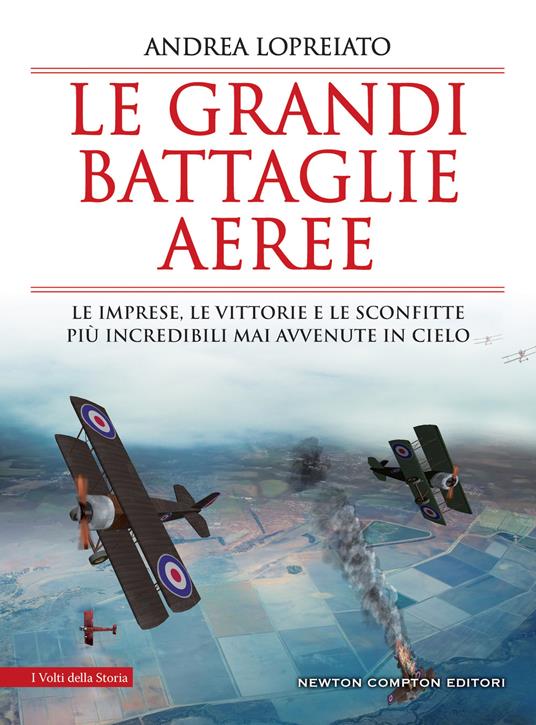 Le grandi battaglie aeree. Le imprese, le vittorie e le sconfitte più incredibili mai avvenute in cielo - Andrea Lopreiato - copertina