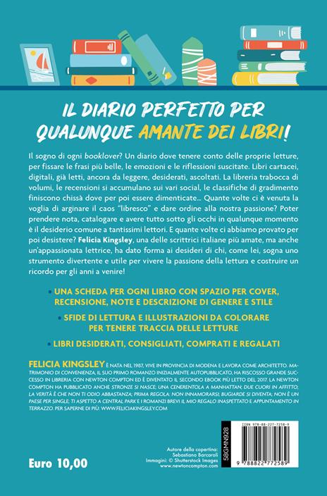 Booklover. Diario di lettura. Per tenere nota di tutti i libri letti e da leggere, recensioni, challenge e molto altro! - Felicia Kingsley - 7