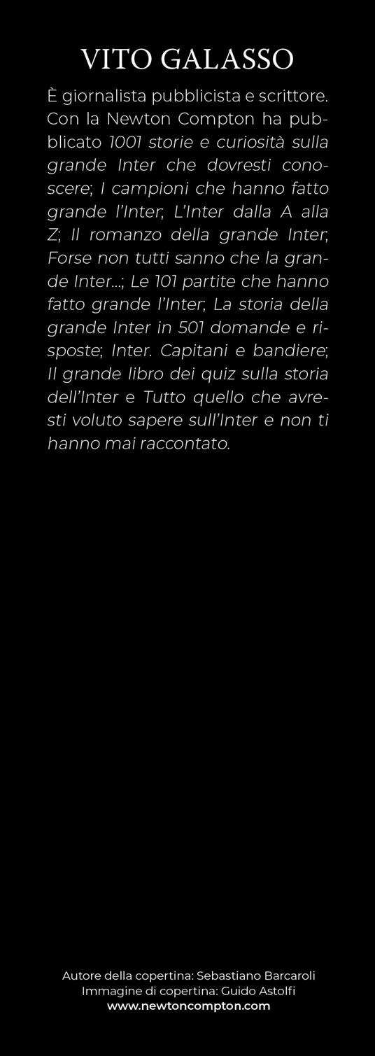 Inter. Capitani e bandiere di Vito Galasso - Brossura - Grandi Manuali  Newton - Il Libraio