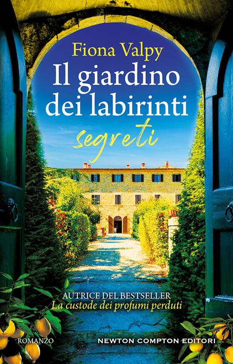 Il giardino dei labirinti segreti - Fiona Valpy - copertina