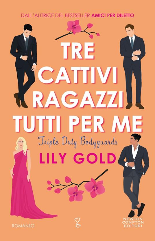 Tre cattivi ragazzi tutti per me - Lily Gold - copertina