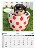 Calendario amici a 4 zampe 2017