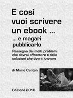 E così vuoi scrivere un ebook... e magari pubblicarlo. Rassegna dei molti problemi che dovrai affrontare e delle soluzioni che dovrai trovare