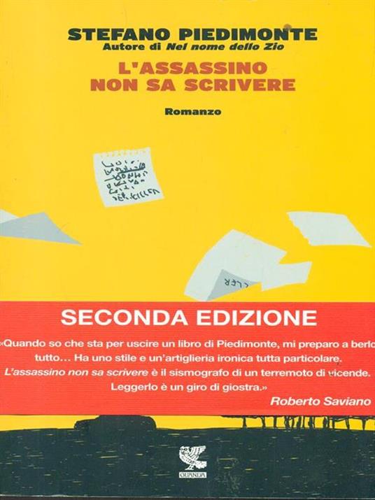 L' assassino non sa scrivere - Stefano Piedimonte - 3