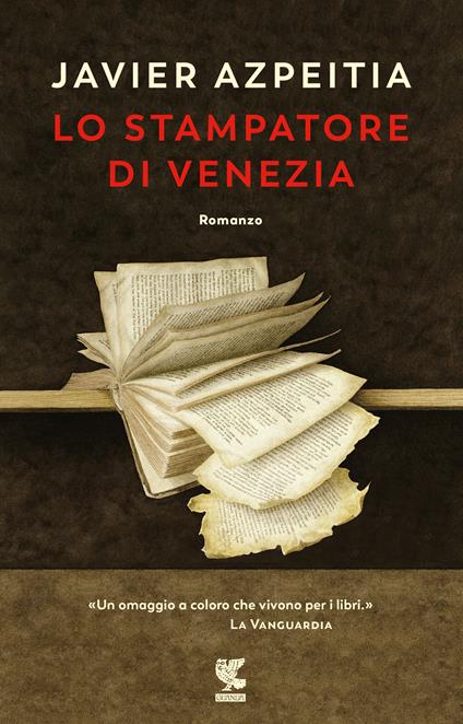 Lo stampatore di Venezia - Javier Azpeitia - copertina