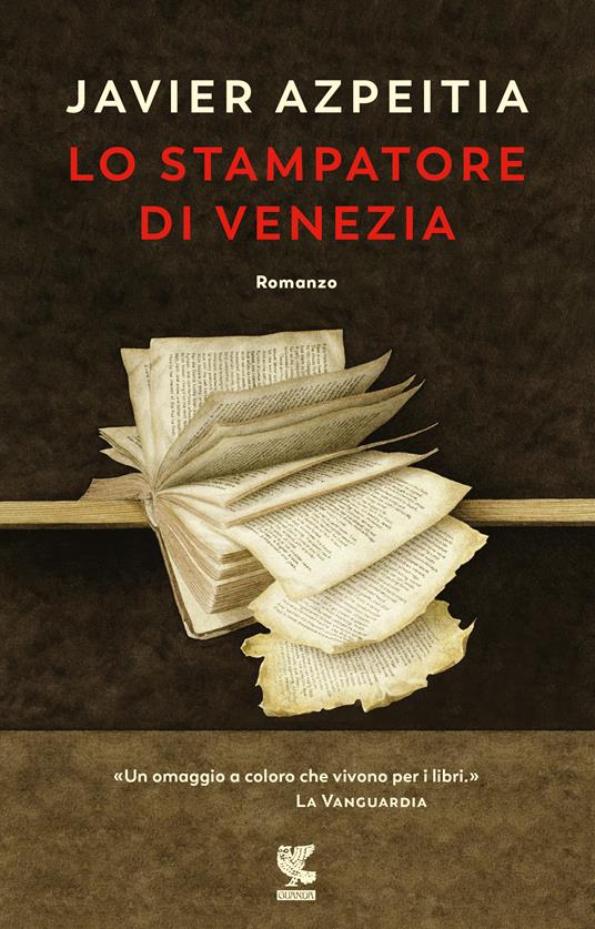 Lo stampatore di Venezia - Javier Azpeitia - copertina