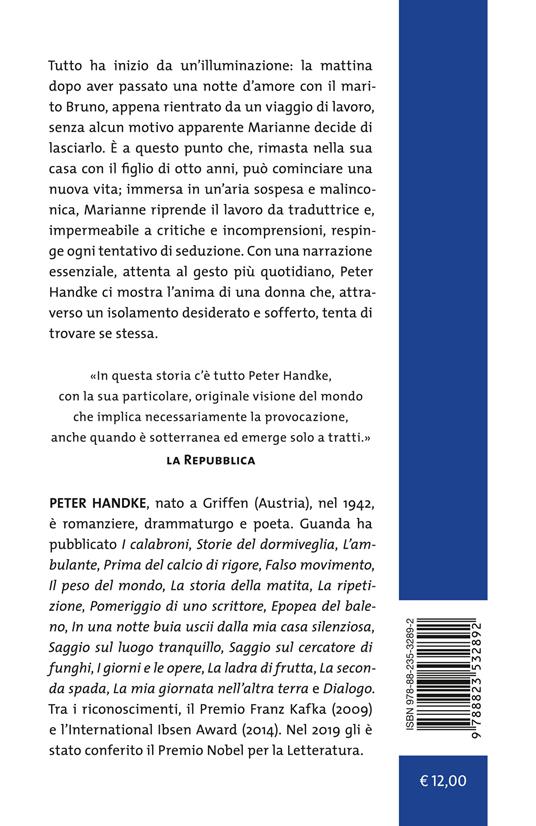 La donna mancina - Peter Handke - 2