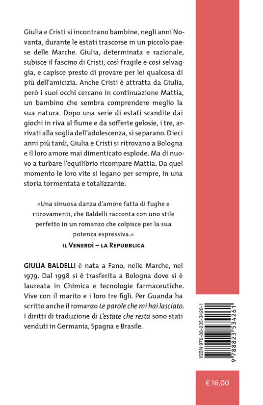 L'estate che resta - Giulia Baldelli - 2