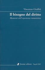 Il bisogno del diritto. Momenti dell'esperienza romanistica