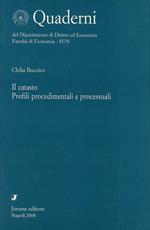 Catasto. Profili procedimentali e processuali