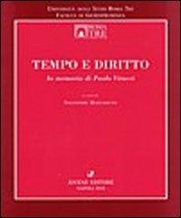 Tempo e diritto. In memoria di Paolo Vitucci - copertina