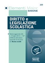 Diritto e legislazione scolastica