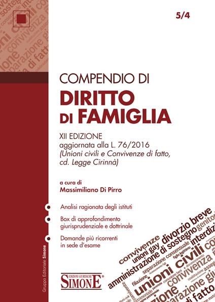 Compendio di diritto di famiglia. Nuova ediz. - Massimiliano Di Pirro - ebook