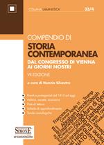 Compendio di storia contemporanea. Dal Congresso di Vienna ai giorni nostri