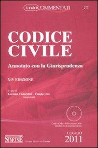 Codice civile. Annotato con la giurisprudenza. Con CD-ROM - copertina