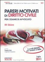 Pareri motivati di diritto civile per l'esame di avvocato