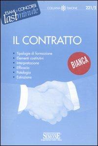 Il contratto - copertina