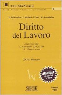 Diritto del lavoro - copertina