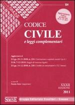 Codice civile. Leggi complementari