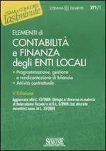 Elementi di contabilità e finanza degli enti locali