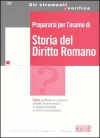 Prepararsi per l'esame di storia del diritto romano - copertina