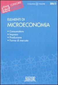 Elementi di microeconomia - copertina