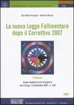 La nuova legge fallimentare dopo il correttivo 2007