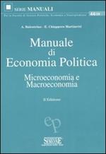 Manuale di economia politica. Microeconomia e macroeconomia