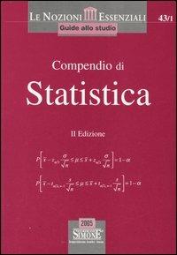 Compendio di statistica - Carla Iodice - copertina