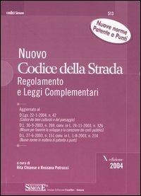 Nuovo codice della strada. Regolamento e leggi complementari - copertina