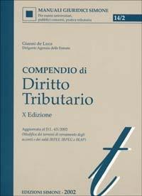 Compendio di diritto tributario - copertina