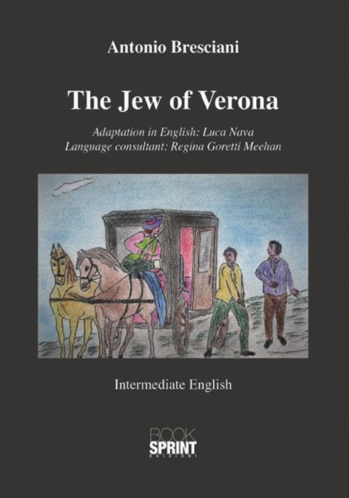 The jew of Verona - Antonio Bresciani - copertina