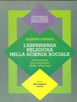 L' esperienza religiosa nella scienza sociale. Lineamenti di sociologia della religione