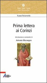 Prima Lettera ai Corinzi - Antonio Marangon - copertina