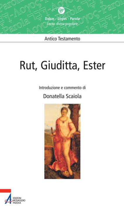 Rut, Giuditta, Ester - copertina