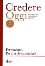 Credereoggi. Vol. 263: Formazione. Per una chiesa sinodale