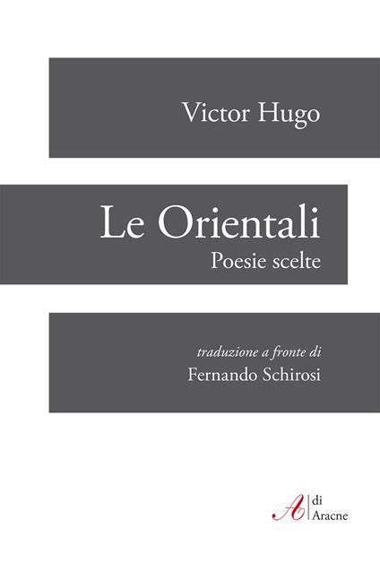 Les orientales-Le orientali - Victor Hugo - copertina