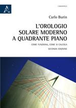 L' orologio solare moderno a quadrante piano. Come funziona, come si calcola