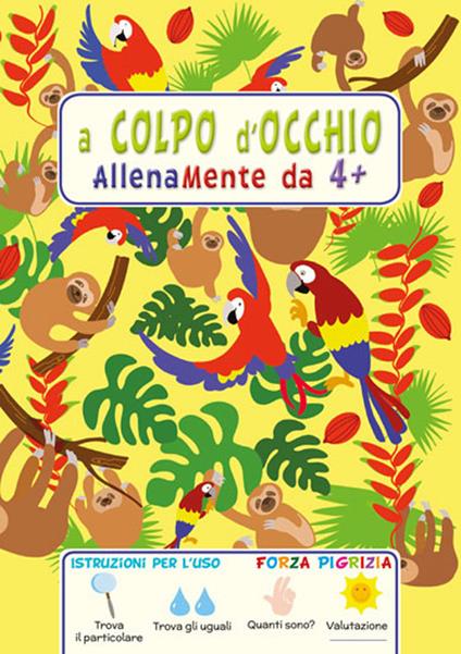 A colpo d'occhio, allenamenti da 4+ - copertina