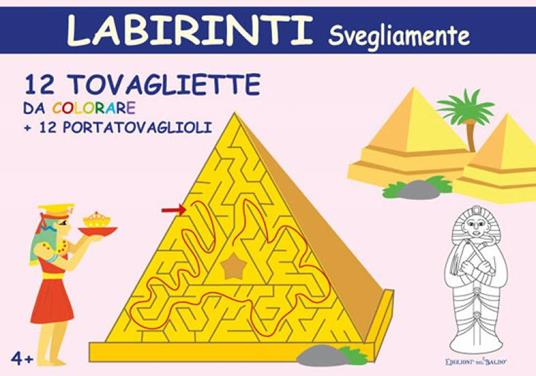 Labirinti svegliamente. Ediz. illustrata - Giulia Pianigiani - copertina