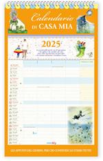 Gli appunti del giorno, per chi condivide lo stesso tetto. Calendario di casa mia 2025