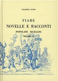 Fiabe, novelle e racconti popolari siciliani (rist. anast.). Vol. 4 - copertina