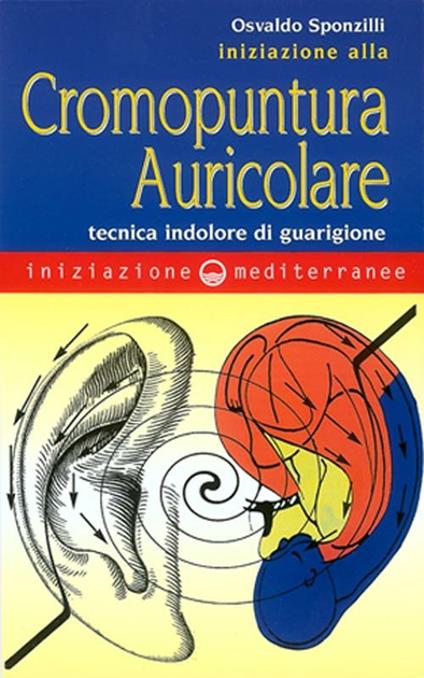 Iniziazione alla cromopuntura auricolare. Tecnica indolore di guarigione - Osvaldo Sponzilli - copertina