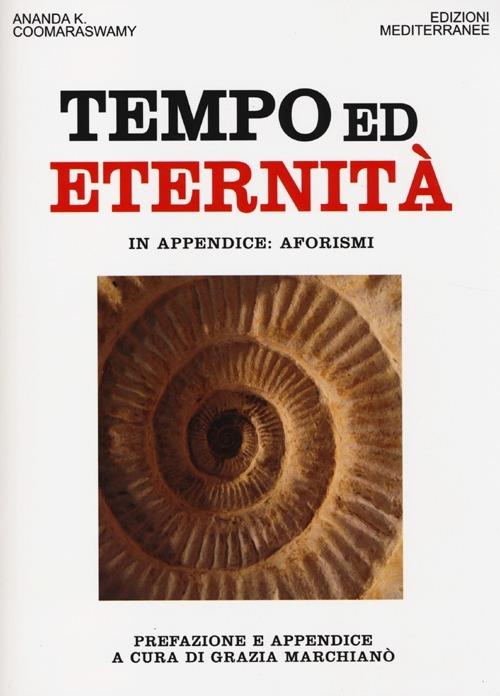 Tempo ed eternità - Ananda Kentish Coomaraswamy - copertina