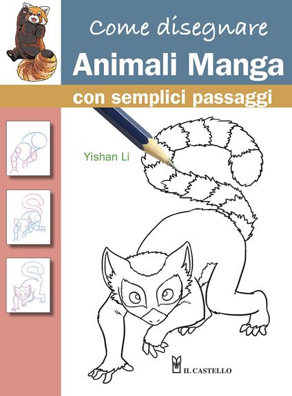 Imparare a disegnare animali: Libri per bambini – Libro come