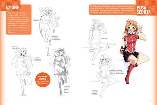 Disegnare Manga, Anime e Chibi - volume 2: i corpi - Libri Apogeo Editore
