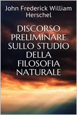 Discorso preliminare sullo studio della filosofia naturale